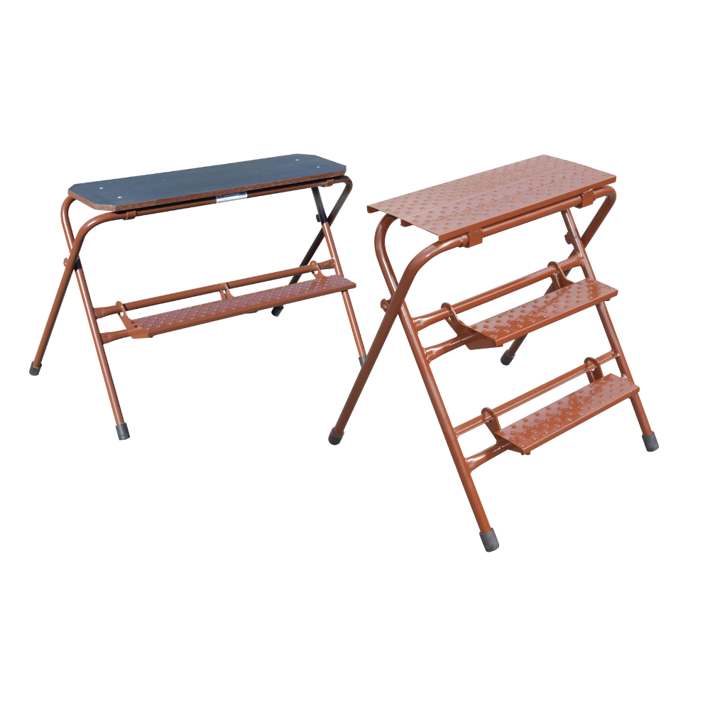 Müba GS Klappbock lackierter Stahl, Arbeitsbock 60 / 100 cm x 27 cm