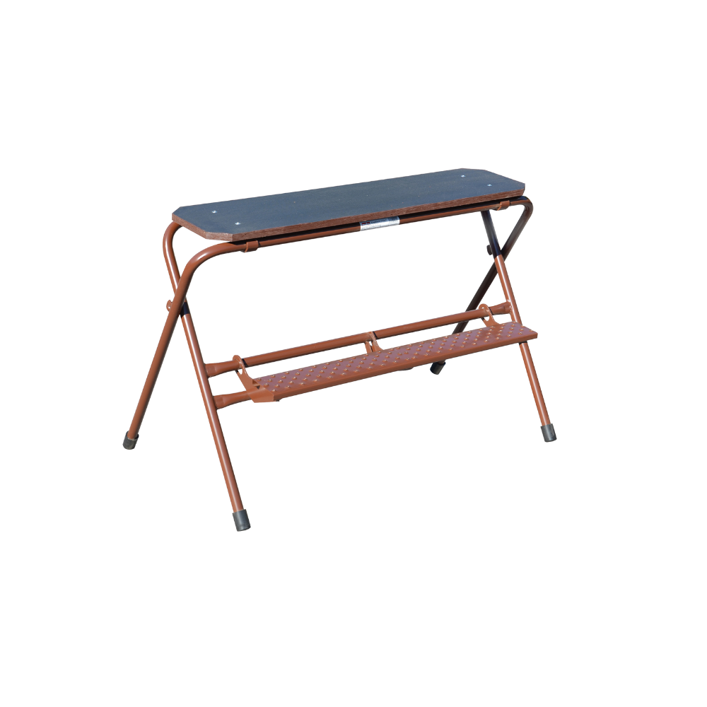 Müba GS Klappbock lackierter Stahl, Arbeitsbock 60 / 100 cm x 27 cm