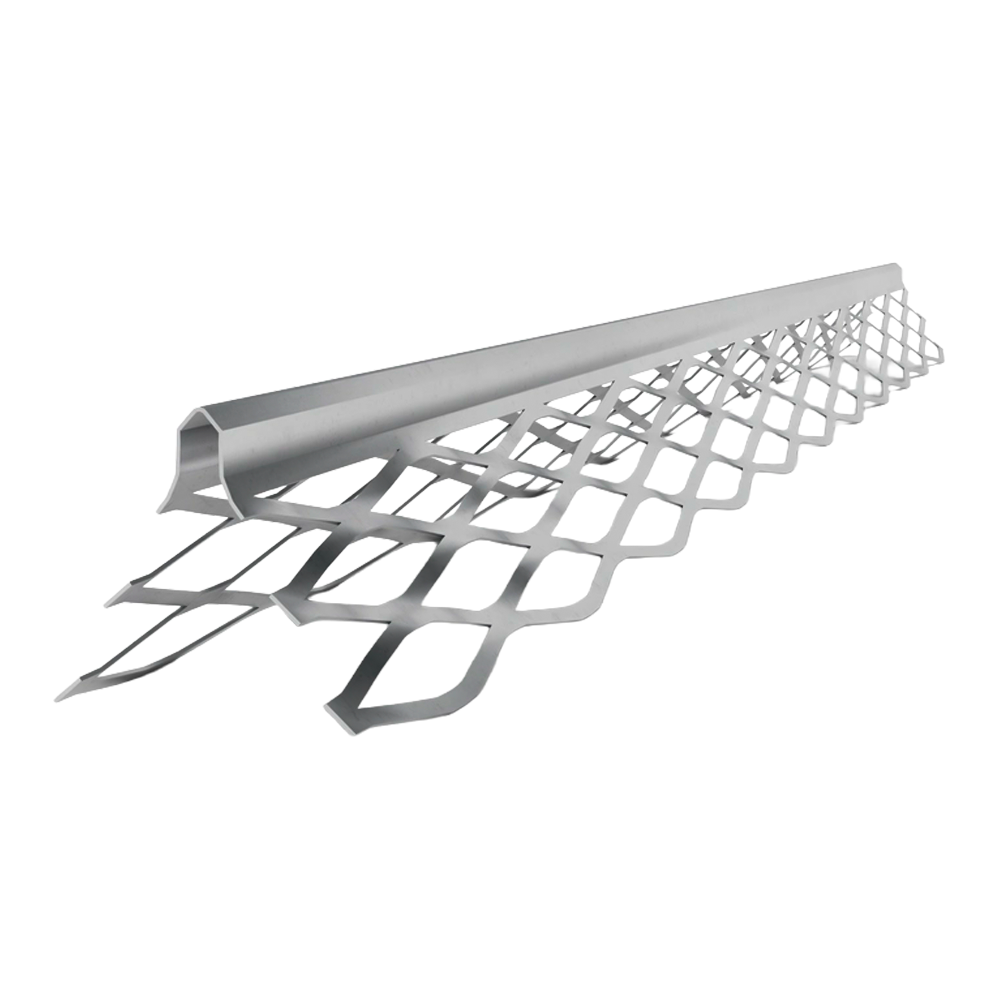 Kantenprofil für Innenputz – 10 mm eckiger Kopf, verzinkt 1200