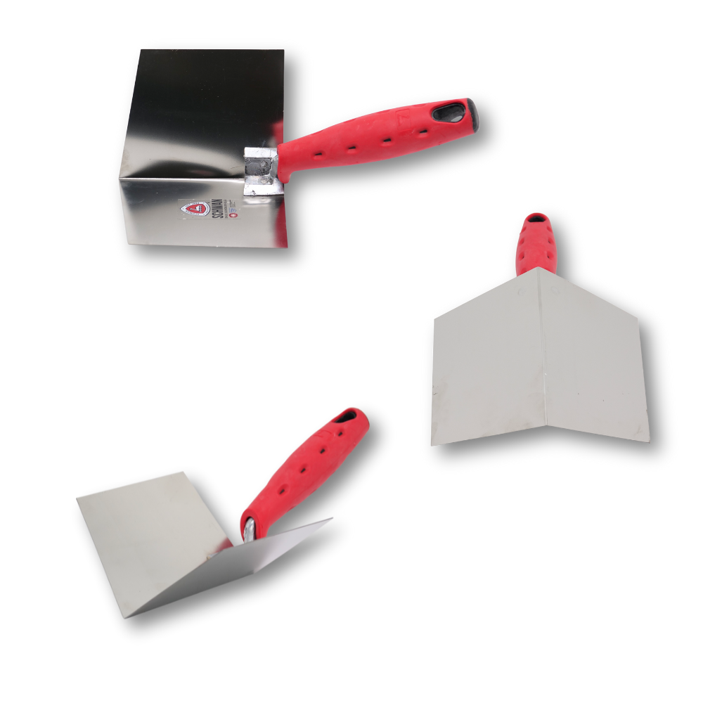 Eckenspachtel, innen, 125 x 100 mm, rostfrei 1237