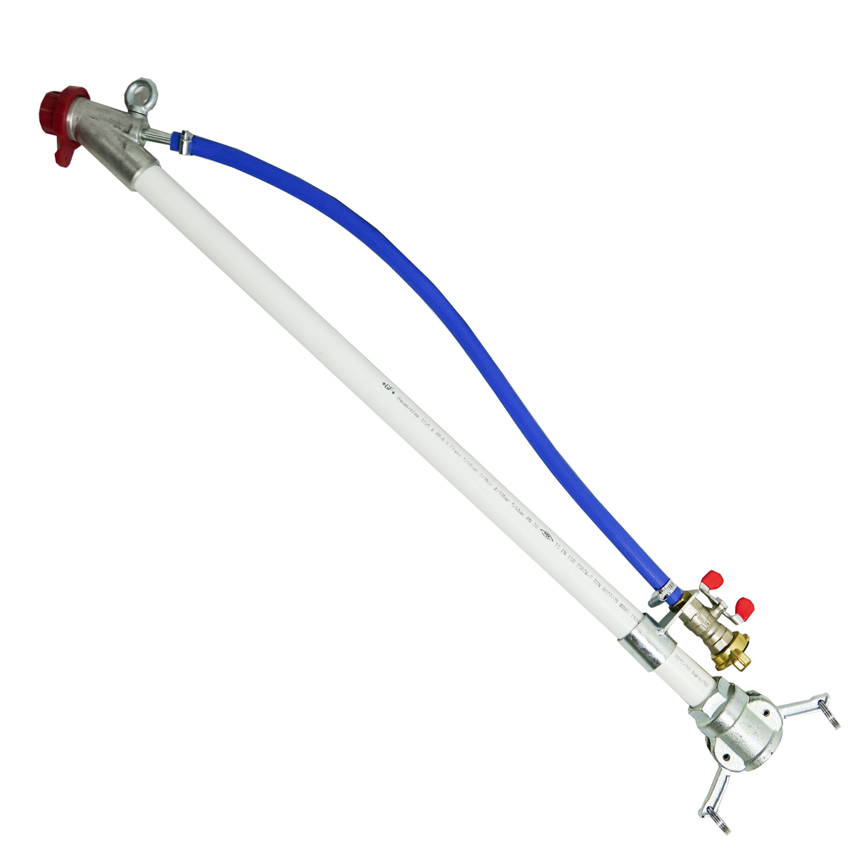 Feinputzgerät Winkel Komplett - ohne Drehbare Kupplung