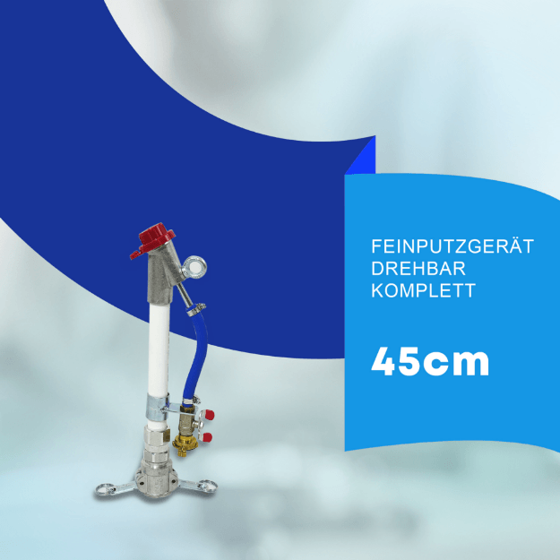 Feinputzgerät Drehbar Komplett