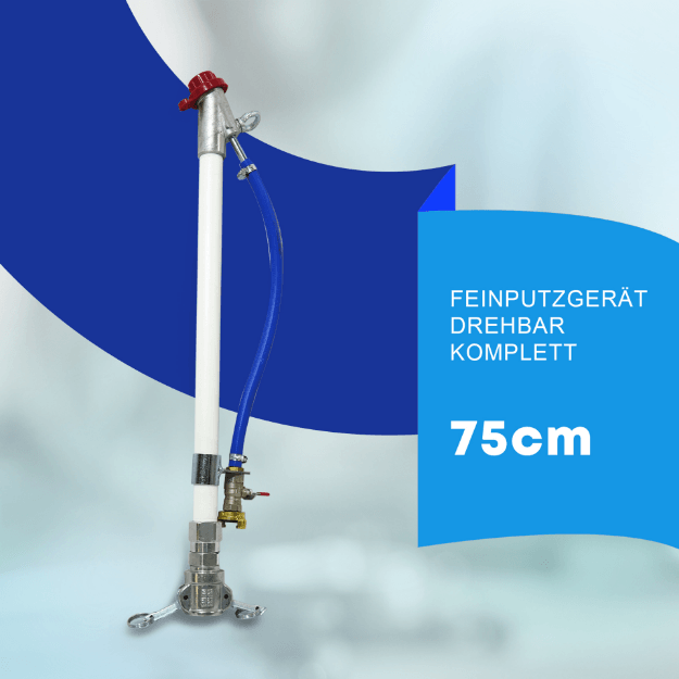 Feinputzgerät Drehbar Komplett