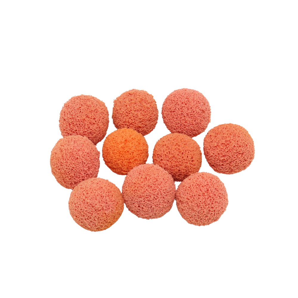 Schwammkugeln - 10 Stück - 25 mm