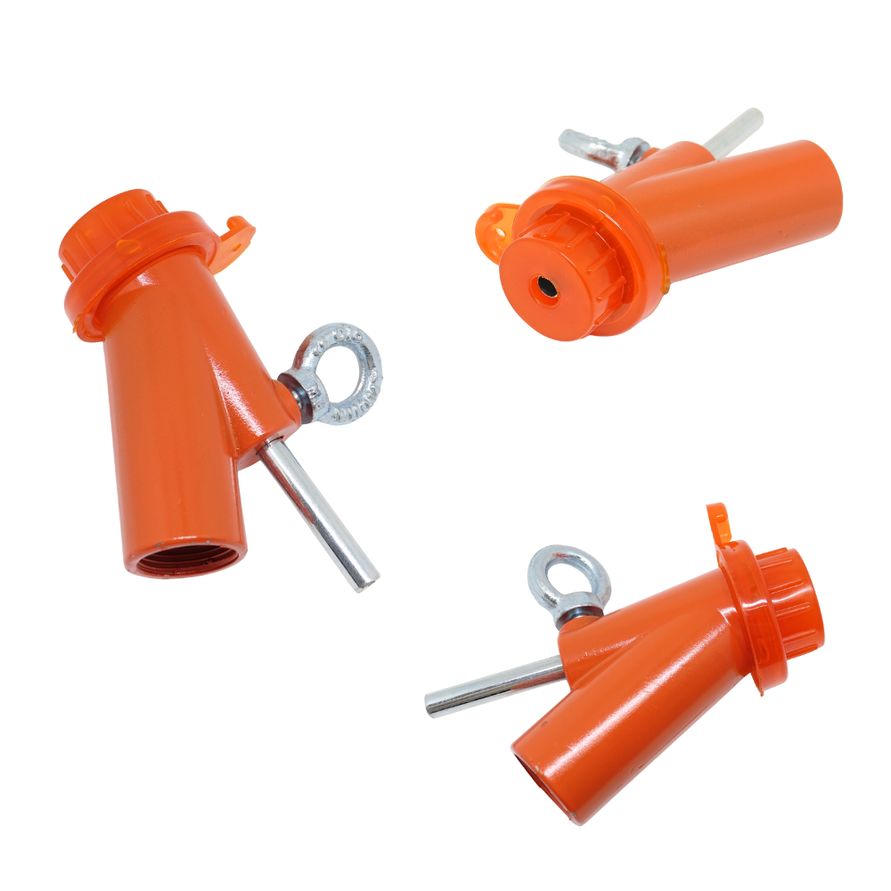 Spritzkopf mit Ringschraube M8 Feinputzdüse 14mm 1753