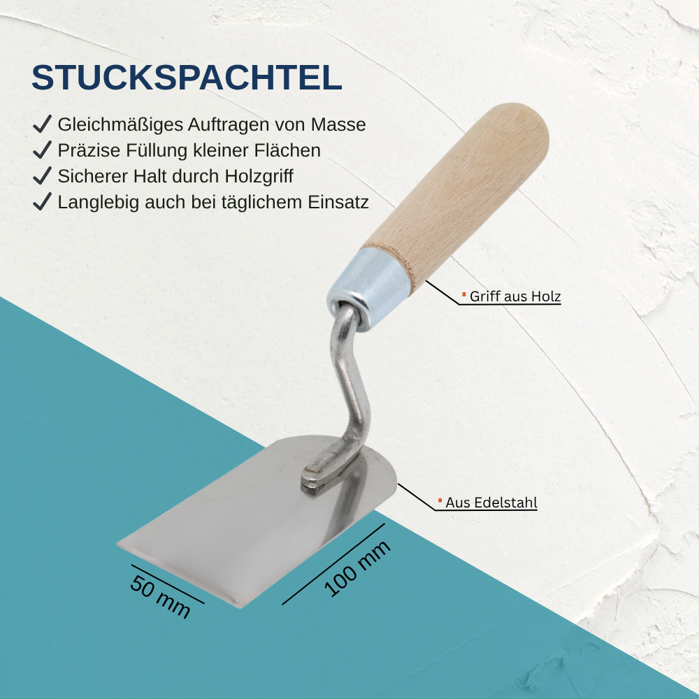 Stuckspachtel - 100 x 50mm 1781