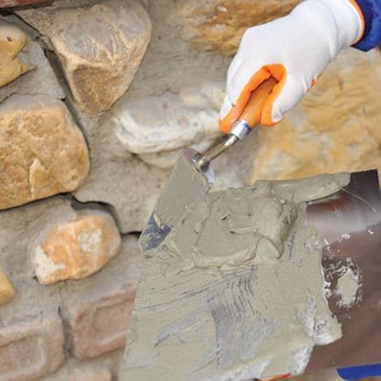 Katzenzungenkelle 160 mm , Holzgriff