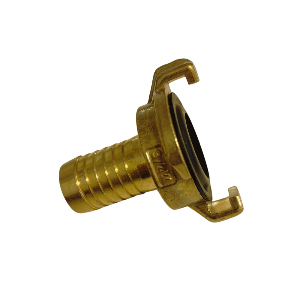 GEKA®-Schlauchstück | Messing Schnellkupplung 3/4"- 19mm, 1/2"- 13mm, 3/8"- 10mm