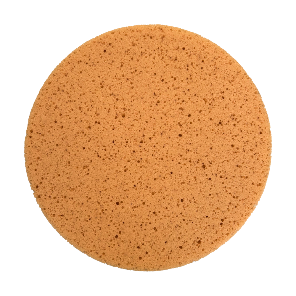 Schwammscheibe mit 4x Klett Hell 350 x 30 mm (Rokamat etc.)