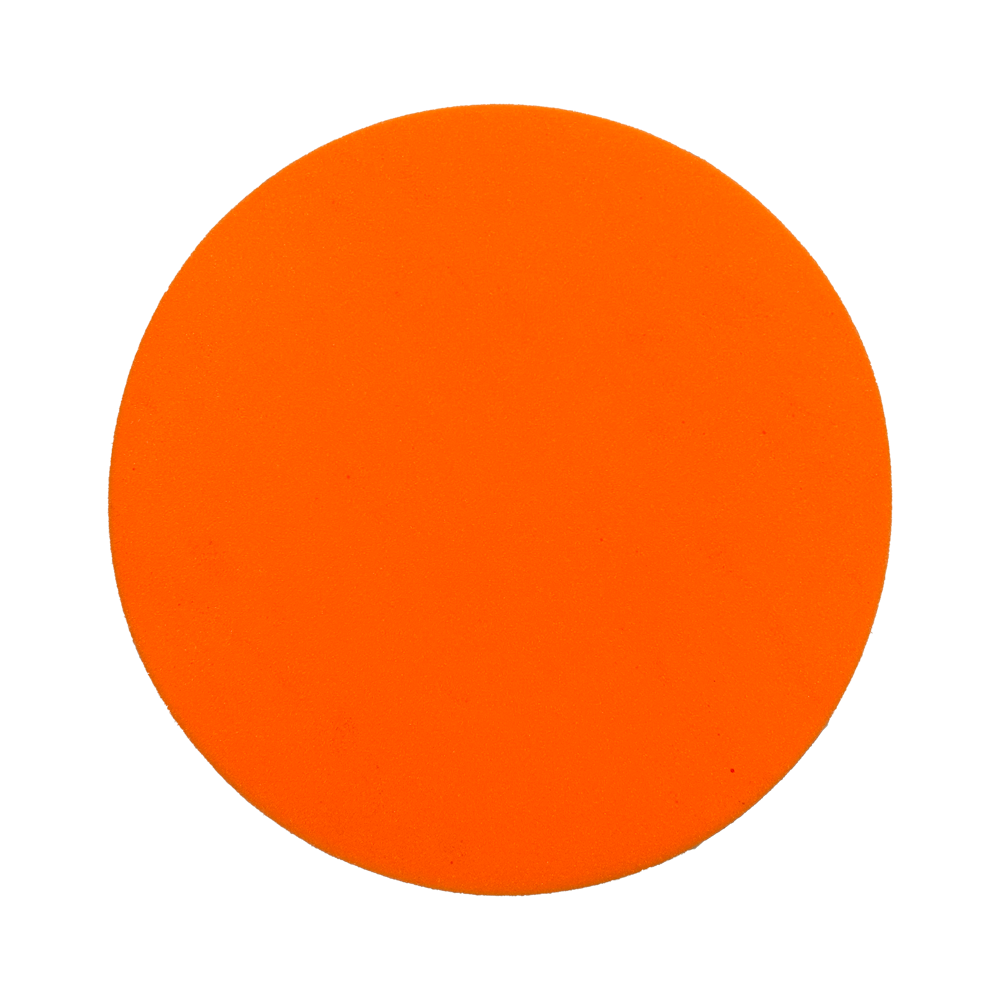 Ersatz Schwammscheibe superfein mit Klett 400 x 50 mm orange (Eibenstock etc.)