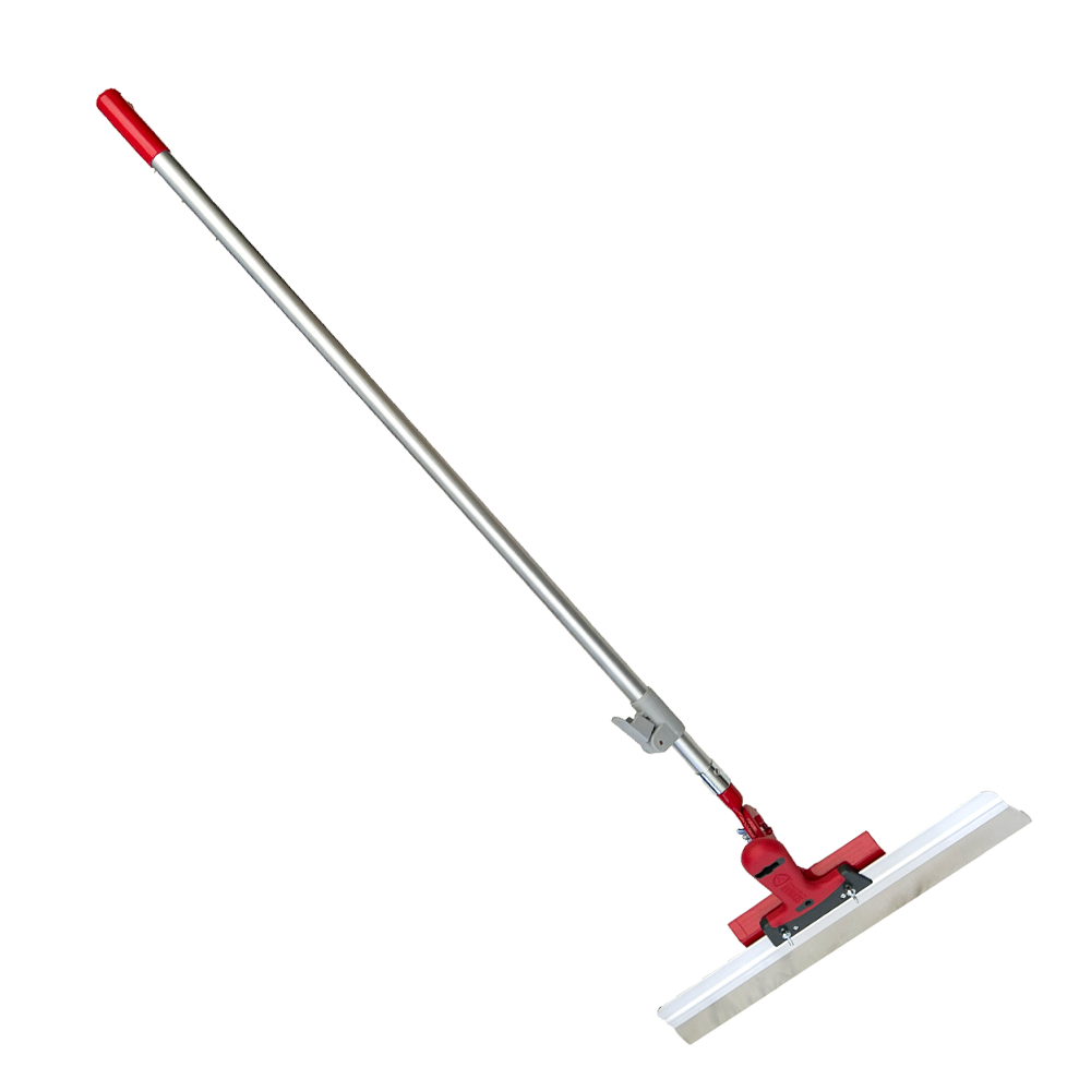 Schwan Flächenspachtel Set mit Teleskopstange & verstellbar gelenkhalter