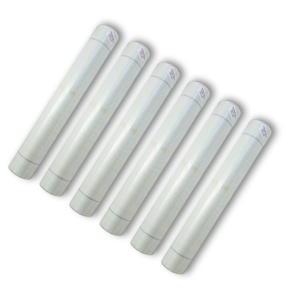 6 x Armierungsgewebe ES für WDVS 160 g/m² 4 x 4 mm Putzgewebe Putz 100 cm / 50 meter