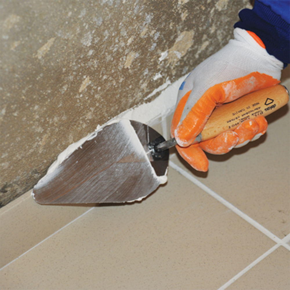 Firstkelle 160 mm - 180 mm, Softgriff Katzenzungenkelle