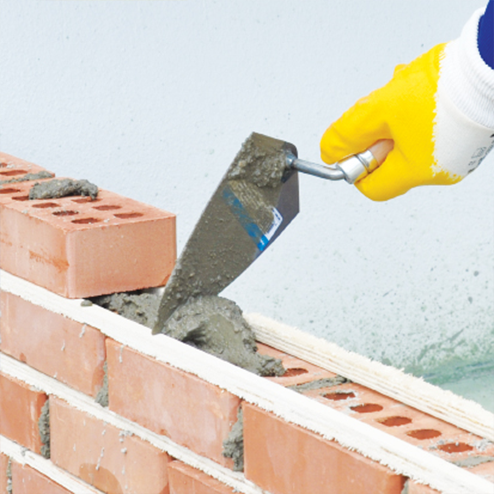 Maurerkelle - Spitzkelle Kunstoffgrif (130 mm, 180 mm, 260 mm)