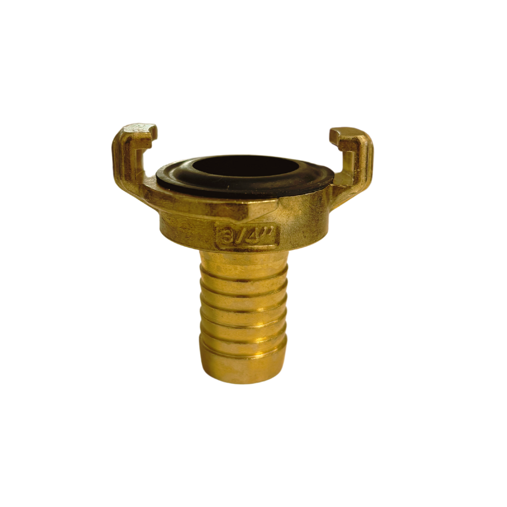 GEKA®-Schlauchstück | Messing Schnellkupplung 3/4"- 19mm, 1/2"- 13mm, 3/8"- 10mm