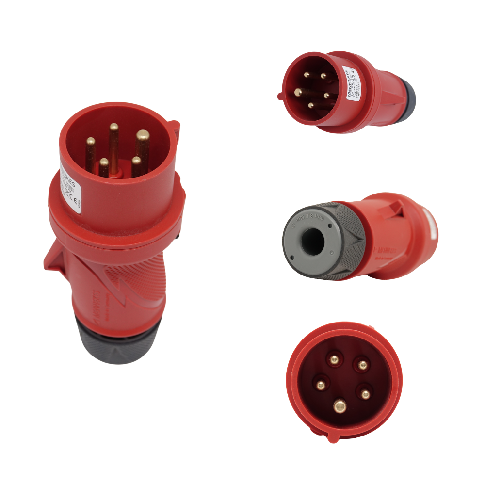 MENNEKES PowerTOP® Xtra CEE-Stecker 13506, 16 A, 4-polig (3P + PE), 400 V, IP54