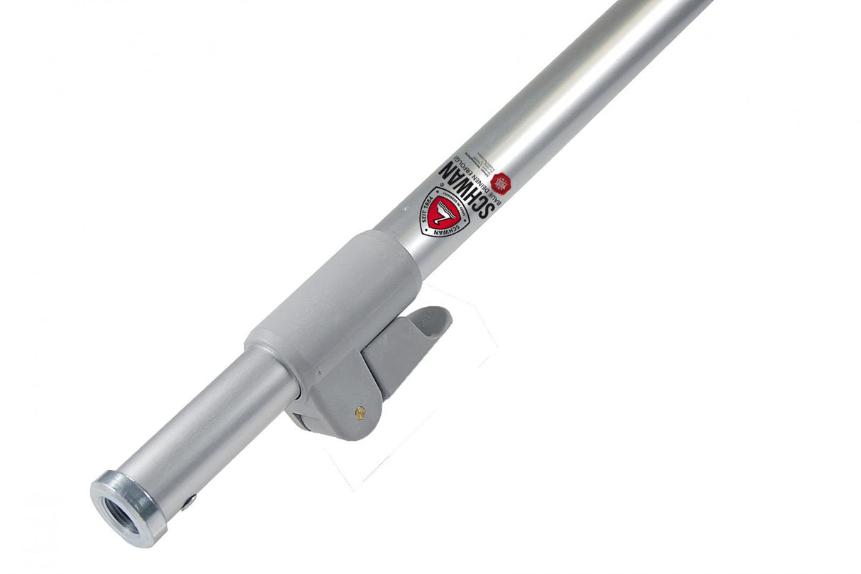 SCHWAN Aluminium Teleskop-Gewindestiel 110 - 200 cm, mit M18 IG