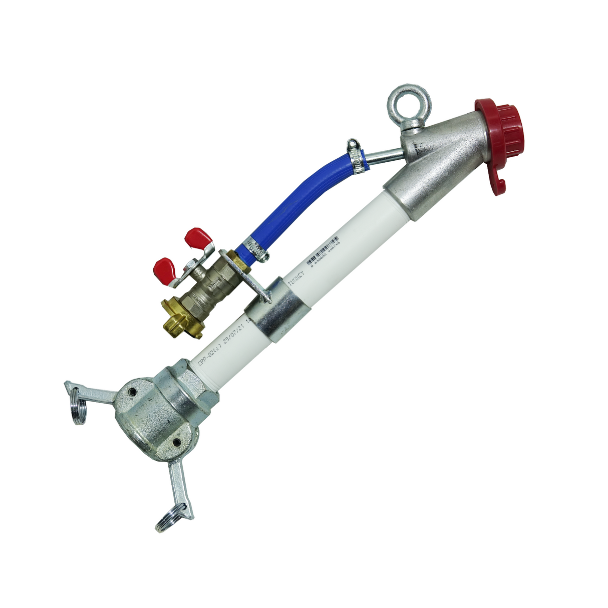 Feinputzgerät Winkel Komplett - ohne Drehbare Kupplung