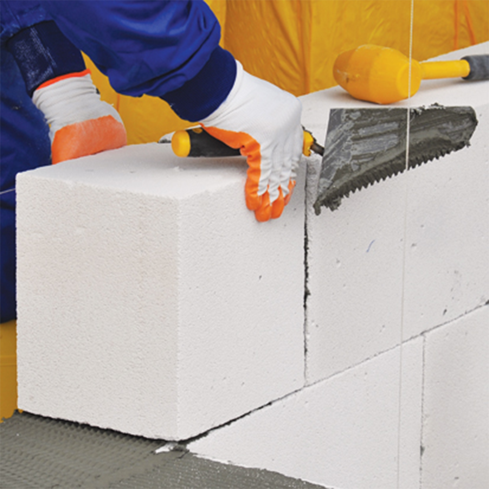 Putzkelle - Maurerkelle gezahnt 220 x 120 mm