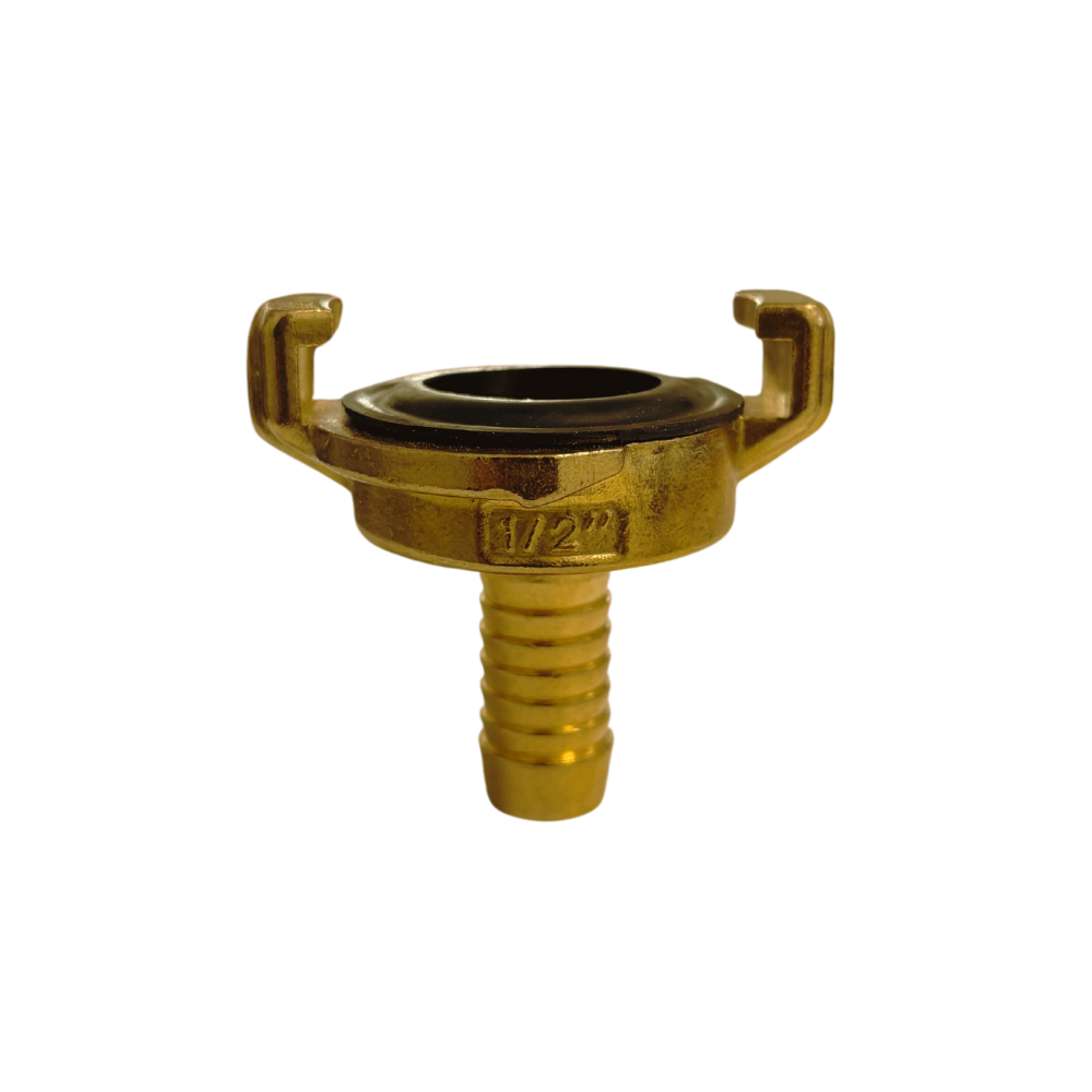 GEKA®-Schlauchstück | Messing Schnellkupplung 3/4"- 19mm, 1/2"- 13mm, 3/8"- 10mm