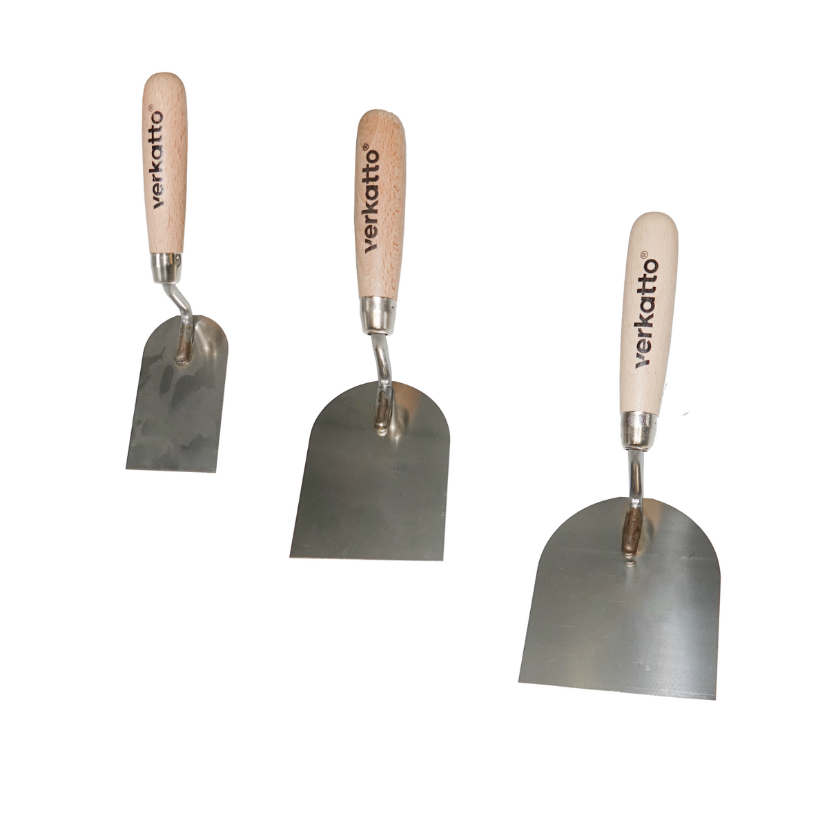 Stuckateurspachtel 60 mm mit Holzgriff, VR-5598, VR-5599, VR-5600