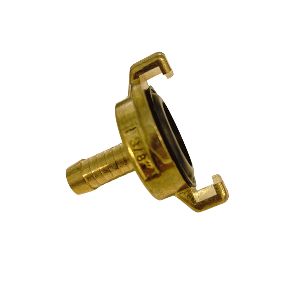 GEKA®-Schlauchstück | Messing Schnellkupplung 3/4"- 19mm, 1/2"- 13mm, 3/8"- 10mm