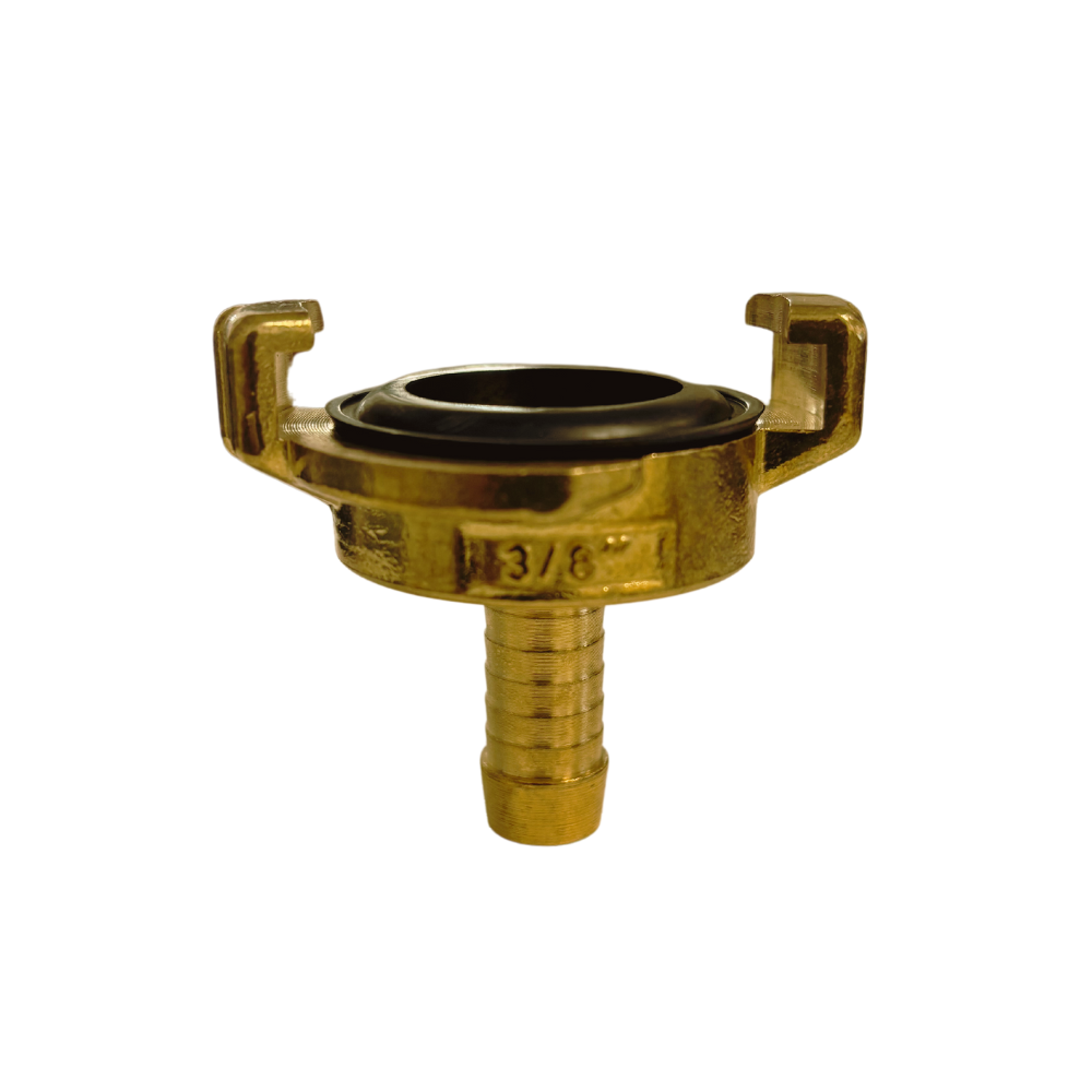 GEKA®-Schlauchstück | Messing Schnellkupplung 3/4"- 19mm, 1/2"- 13mm, 3/8"- 10mm