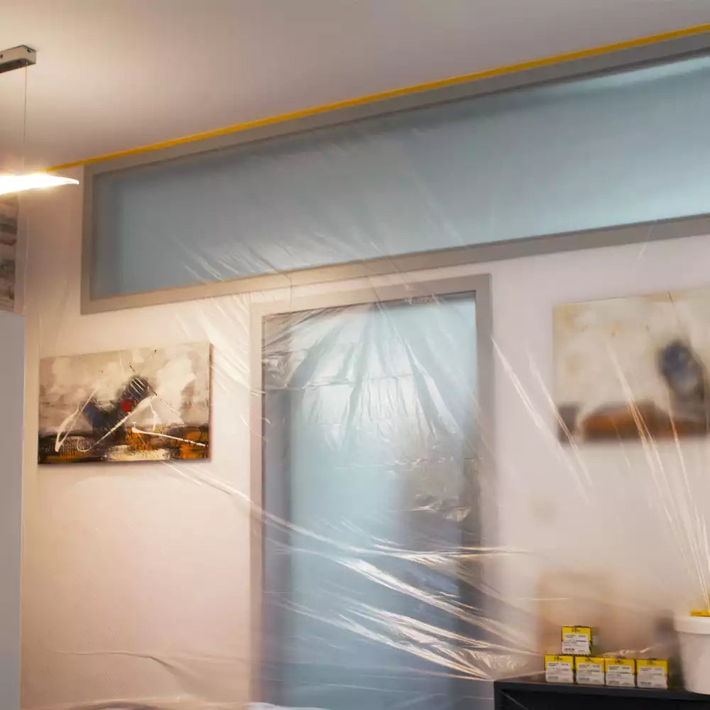 Goldband Masker Malerband mit Abdeckfolie