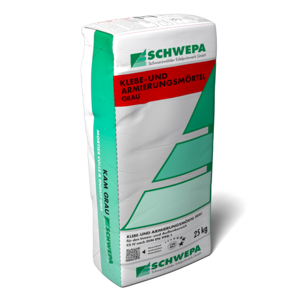 Klebe- und Armierungsmörtel grau