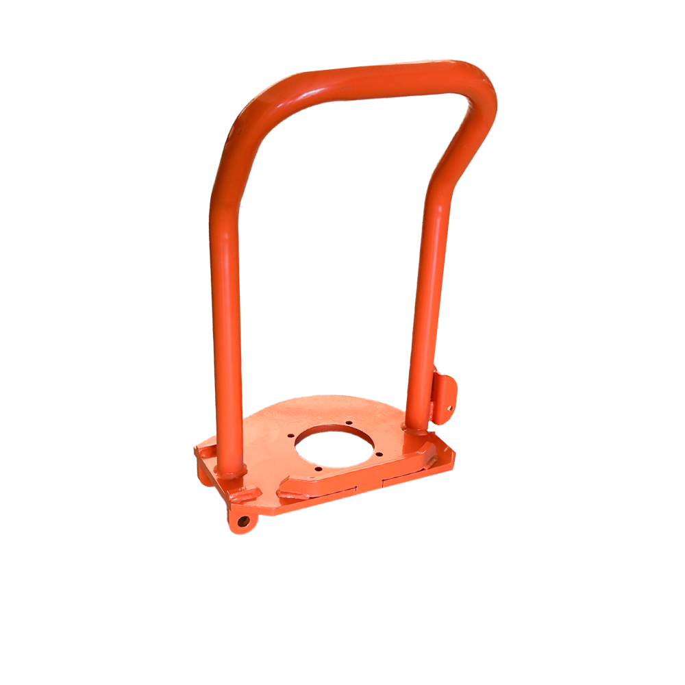 Kippflansch mit Schutzbügel für Putzmaschinen NG500, PFT G4