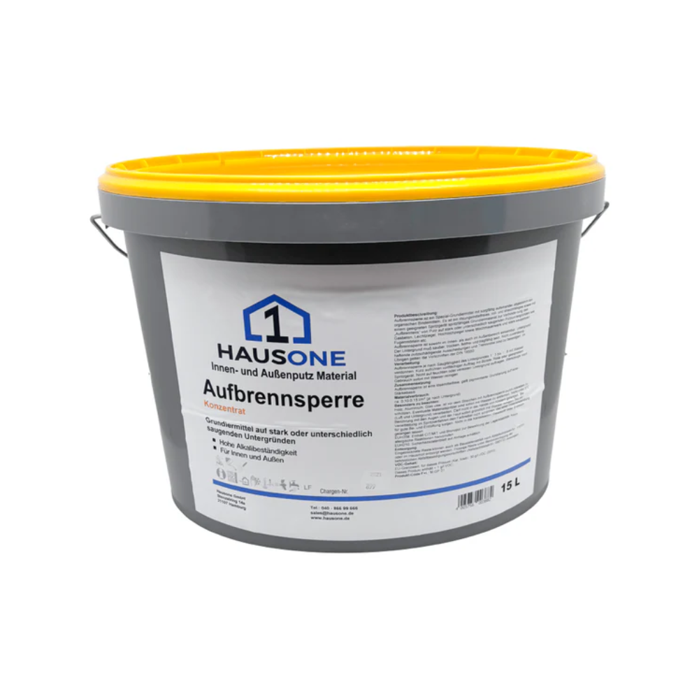 Aufbrennsperre KONZENTRAT Grundierung für Innen & Außen, 15L