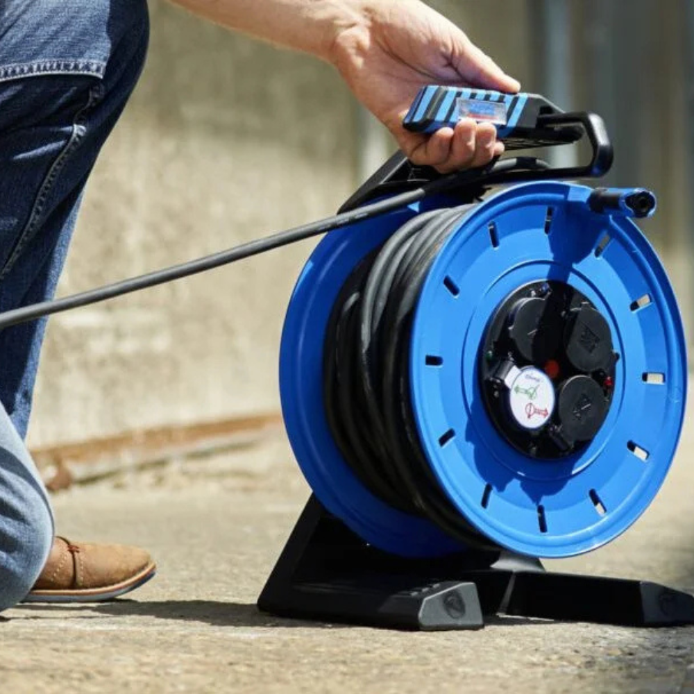 HEDI Vollkunststoff-Kabeltrommel Generation 7 Companion Ø 25 cm