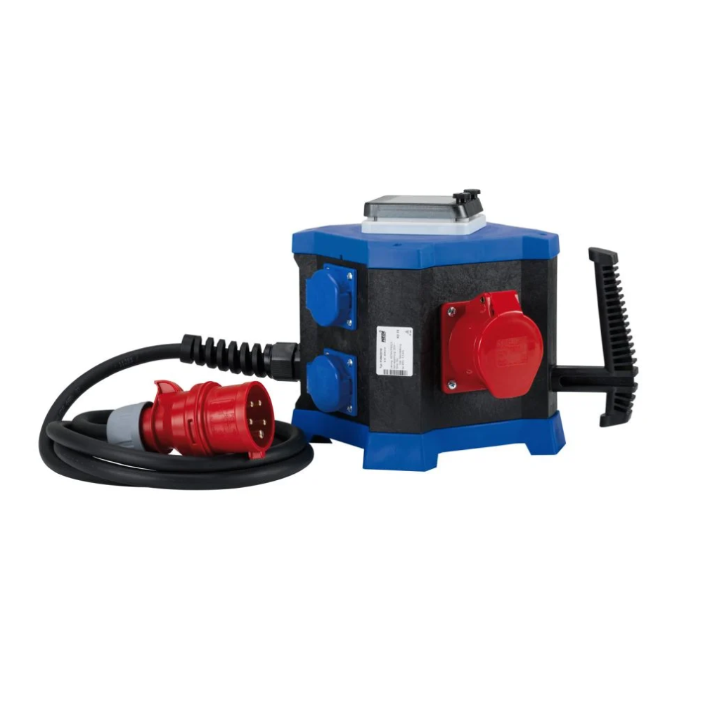 HEDI Steckdosenverteiler Drehstrom 32 A H07RN-F 5G4,0