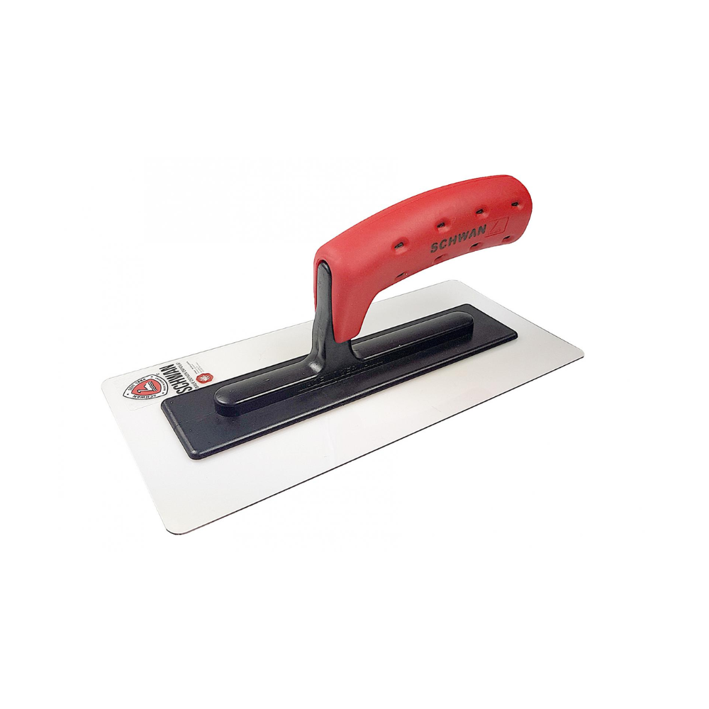 Kunststoff Glättekelle rund 240x120 mm Flexibel & mit Softgriff