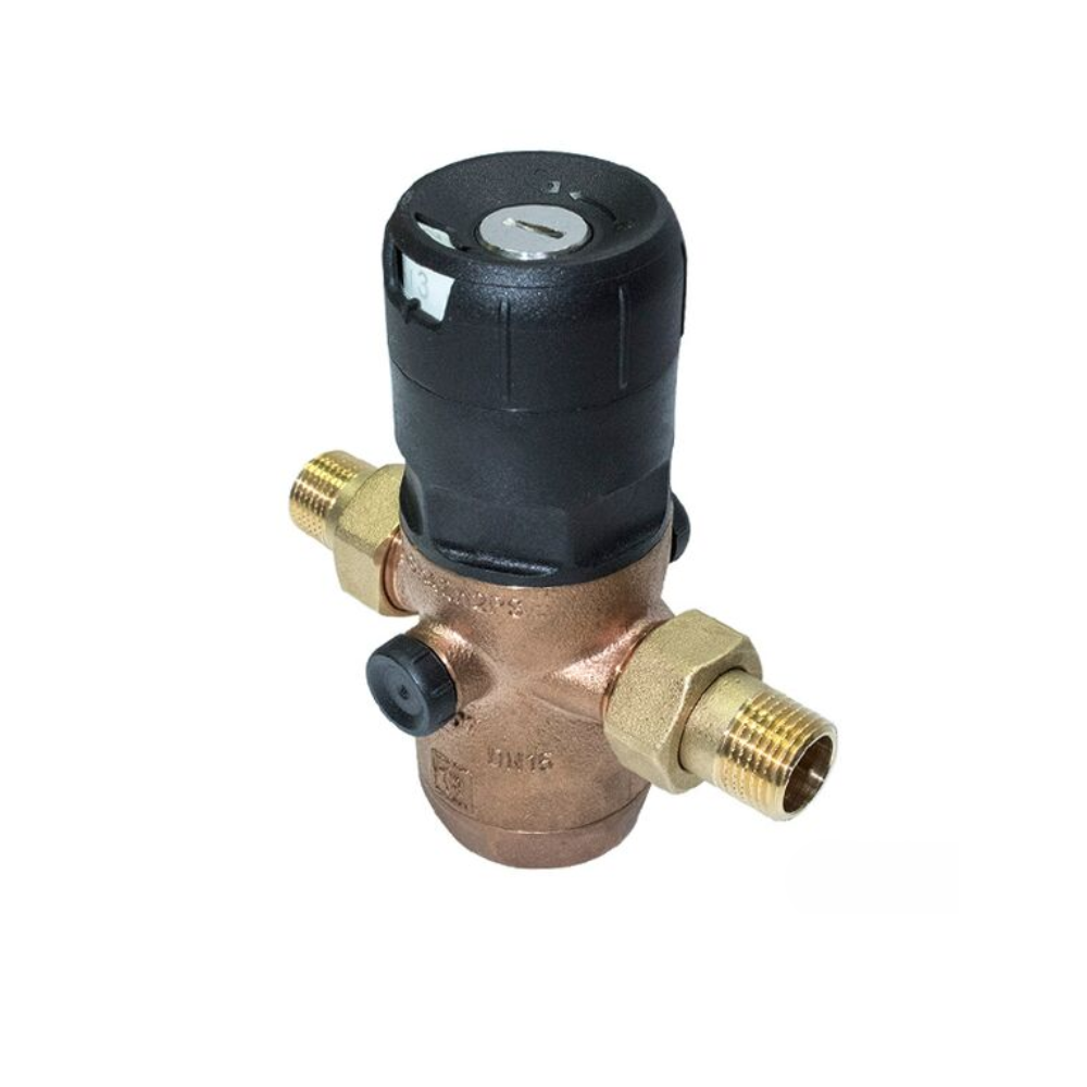 Druckminderer 1/2" mit Filtereinsatz – für Putzmaschinen