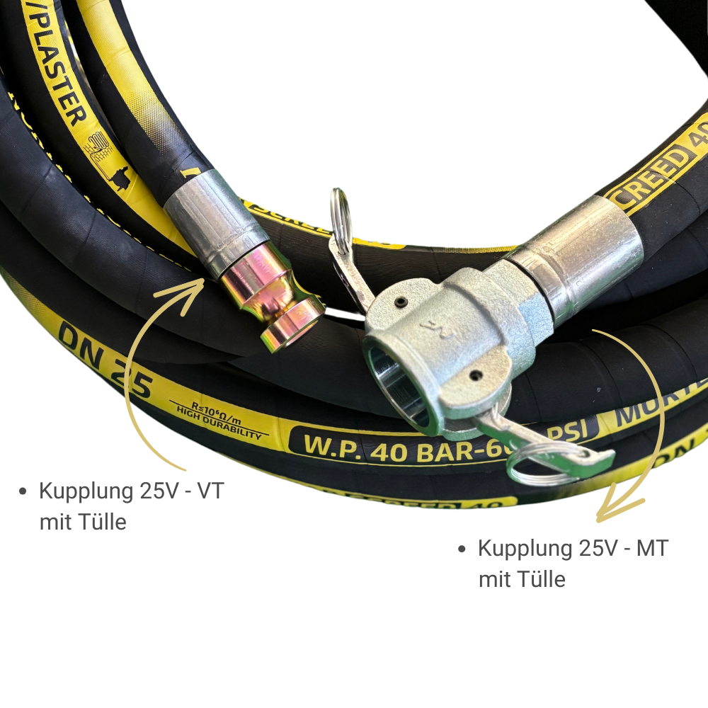 mörtelkupplung 25V - MT