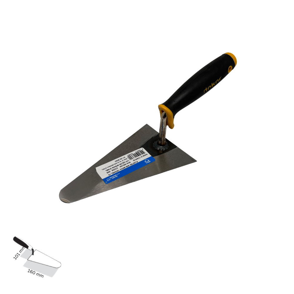 Putzkelle - Maurerkelle 180 mm - 160 mm