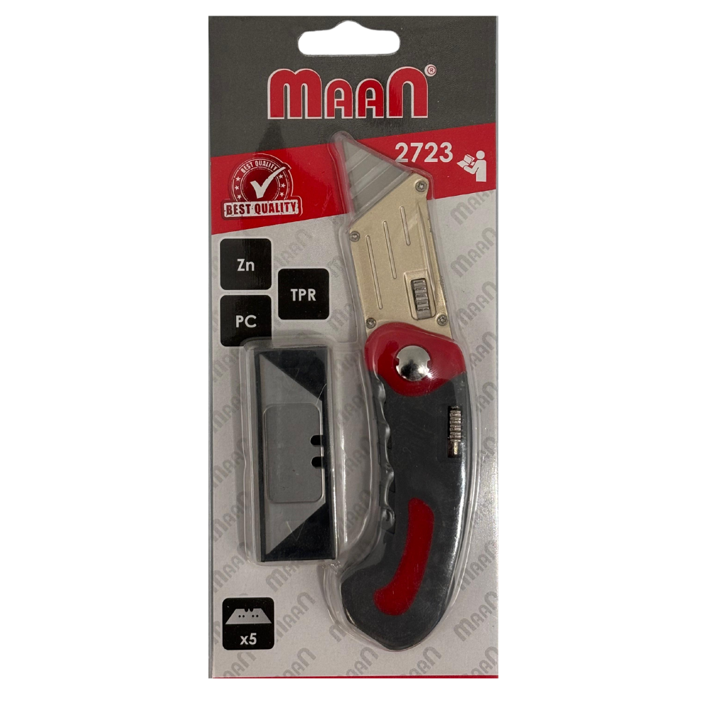 Cuttermesser mit 5 Klingen