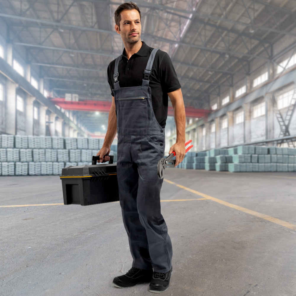 Arbeitslatzhose Weiß für Handwerk & Industrie