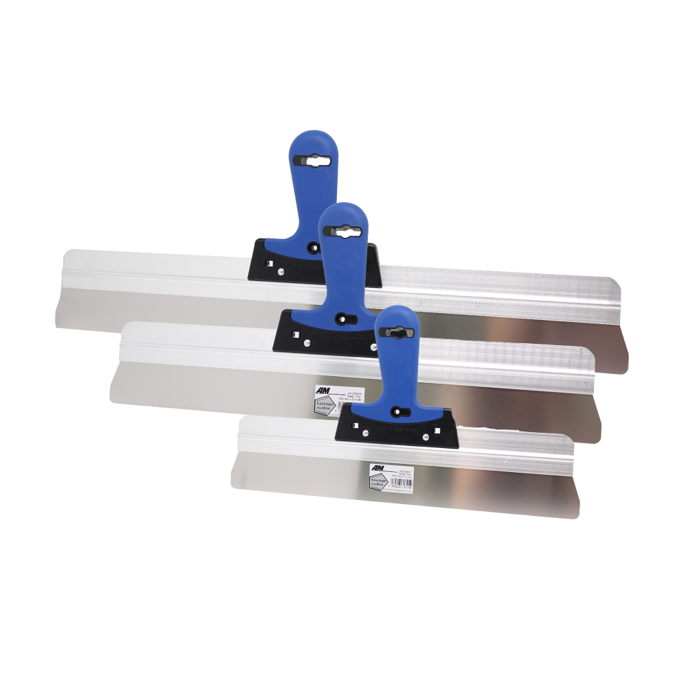 Profi Flächenspachtel Rakel Edelstahlklinge (0,4 mm)