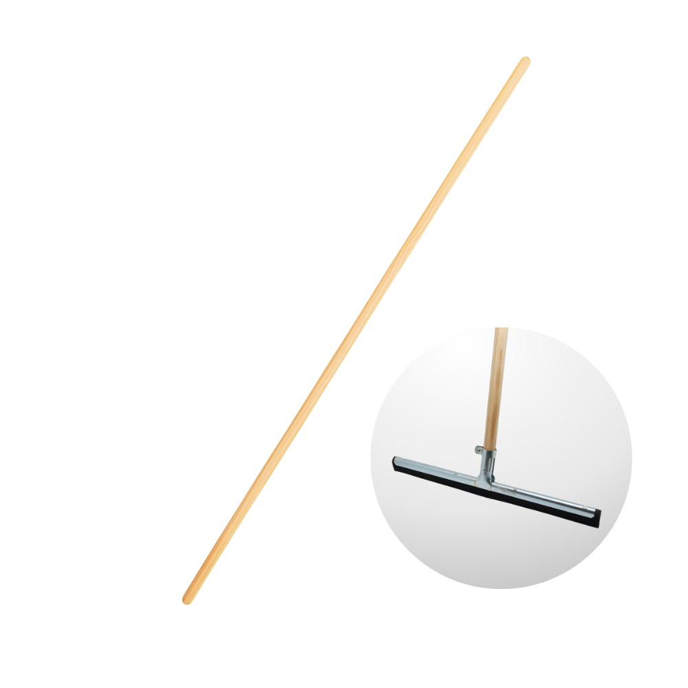 Gerätestiel aus Holz Ø 24 mm ohne Gewinde 140 cm