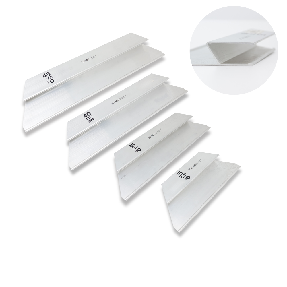 H-Profil Kartätsche 45/40/35/25 cm