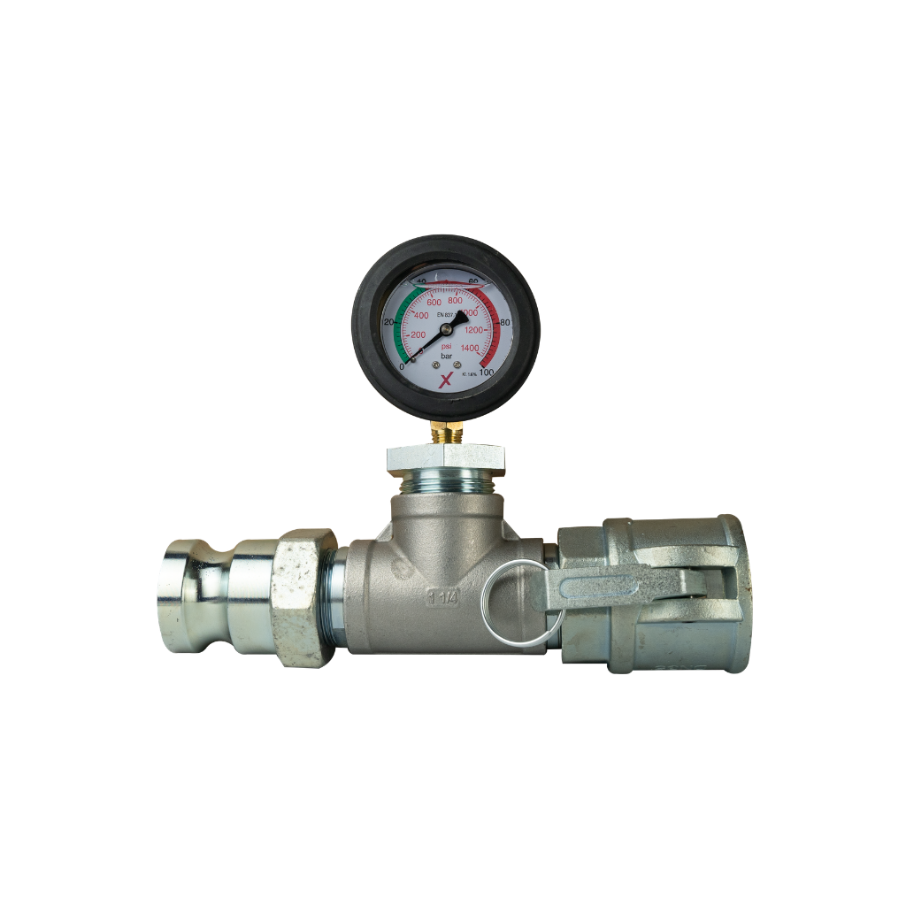 Mörteldruckmanometer FIX 0-100 bar, ohne Schutzbügel