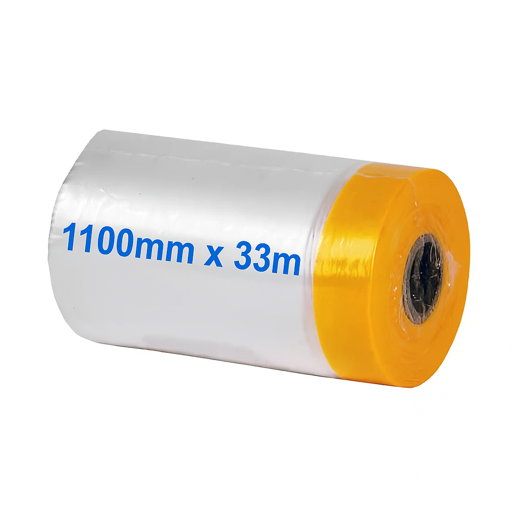 Goldband Masker Malerband mit Abdeckfolie