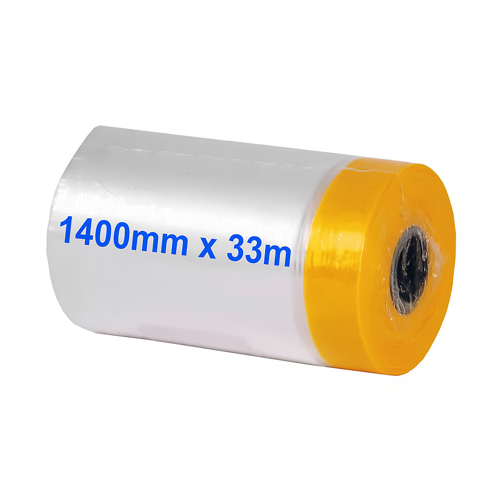 Goldband Masker Malerband mit Abdeckfolie