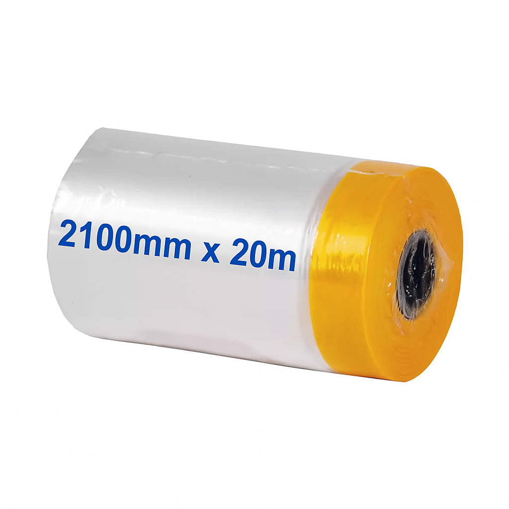 Goldband Masker Malerband mit Abdeckfolie