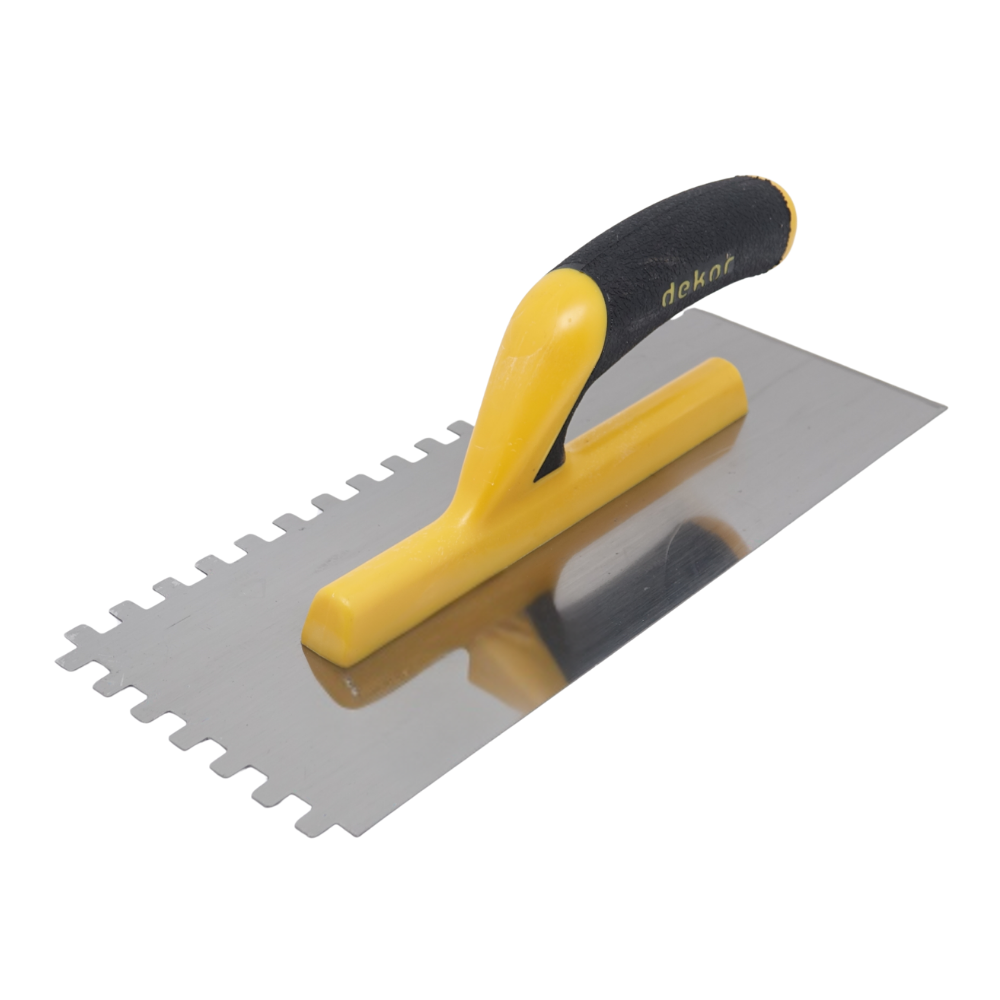 Glättekelle Gezahnt Viereckzahn 8x8 DK-128