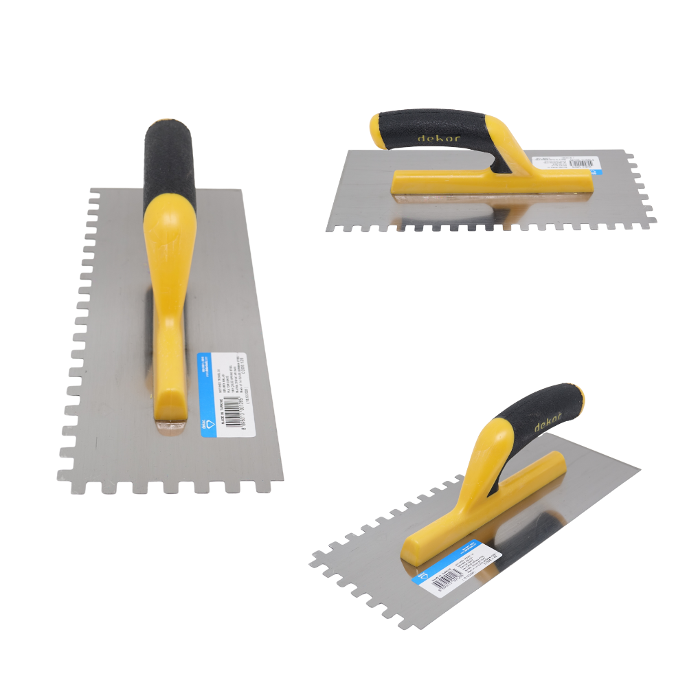 Glättekelle Gezahnt Viereckzahn 8x8 DK-128