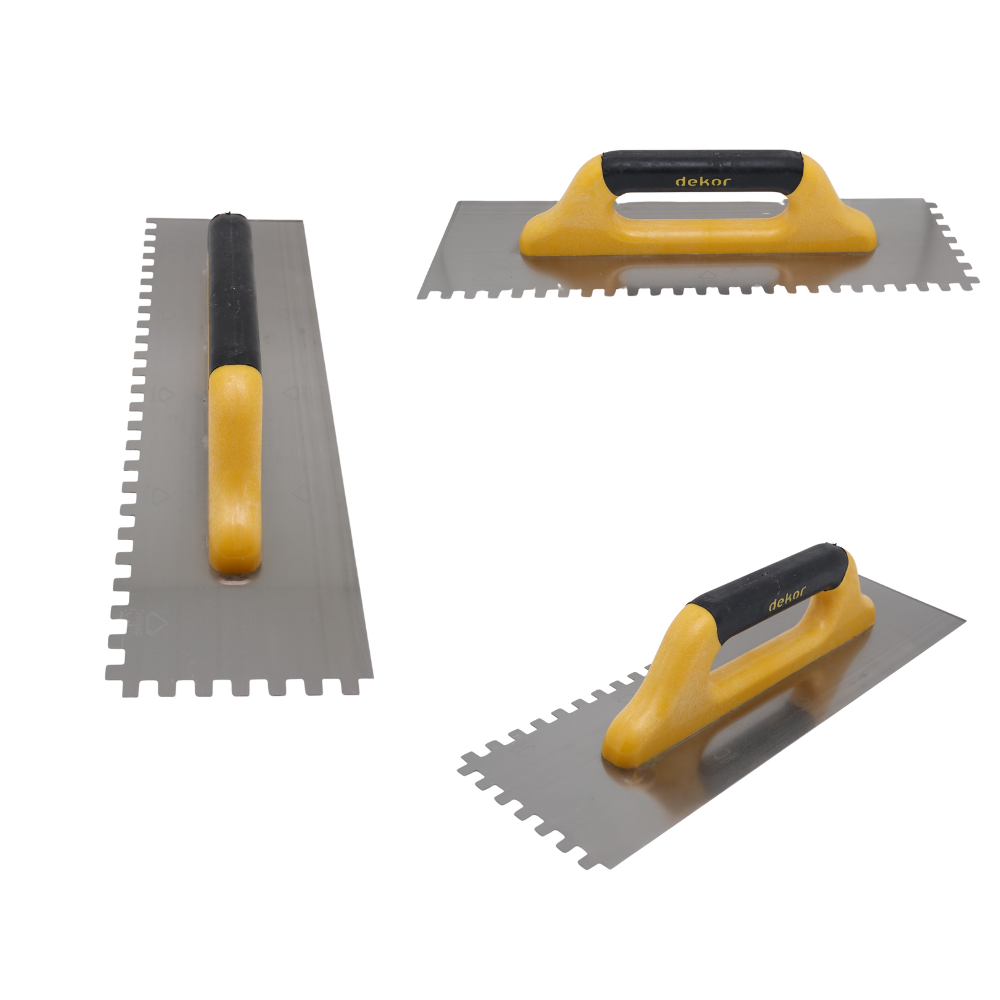 Glättekelle Gezahnt Viereckzahn, DK-232