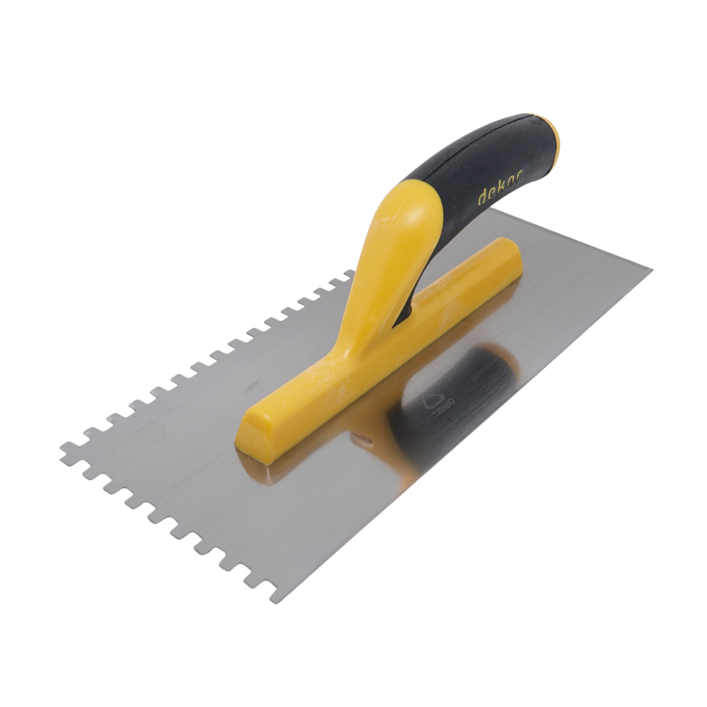 Glättekelle Gezahnt Viereckzahn 6x6 DK-402